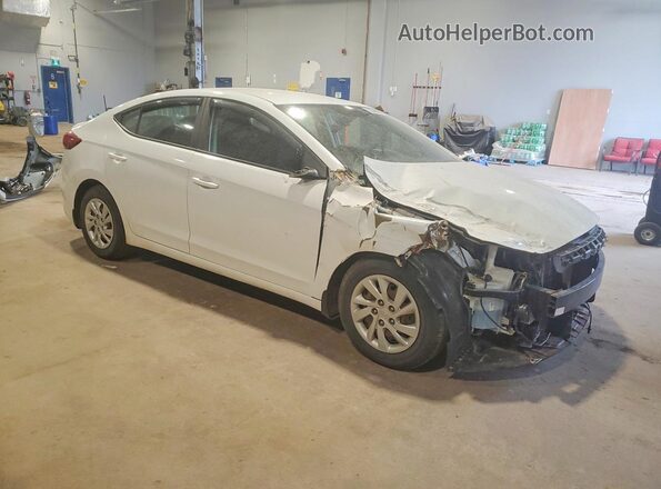 5NPD74LF3HH122113 2017 HYUNDAI ELANTRA White Front right