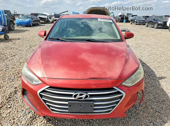 5NPD74LF3HH137064 2017 HYUNDAI ELANTRA Red 