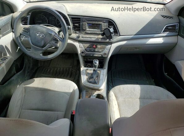 5NPD74LF3HH137064 2017 HYUNDAI ELANTRA Red 