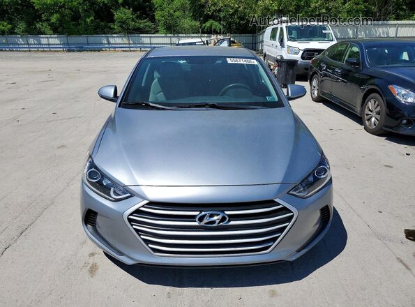 5NPD74LF3HH207615 2017 HYUNDAI ELANTRA Silver 