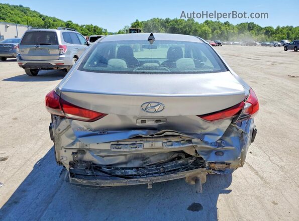 5NPD74LF3HH207615 2017 HYUNDAI ELANTRA Silver 