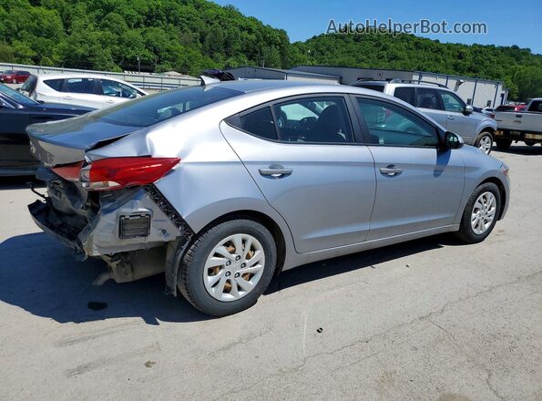5NPD74LF3HH207615 2017 HYUNDAI ELANTRA Silver 