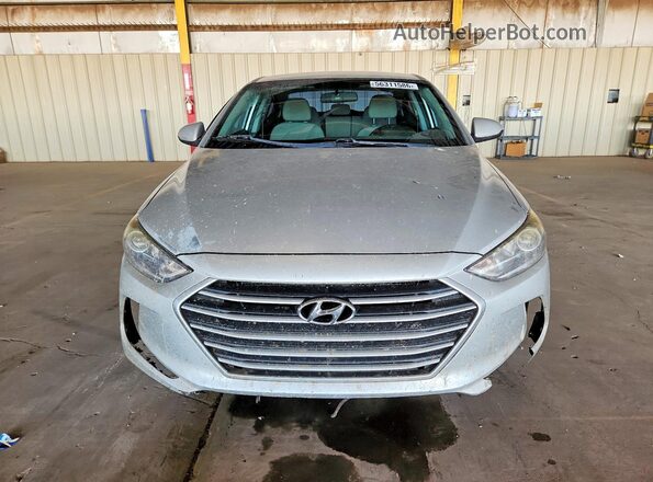 5NPD74LF3JH219155 2018 HYUNDAI ELANTRA Silver Vista frontal