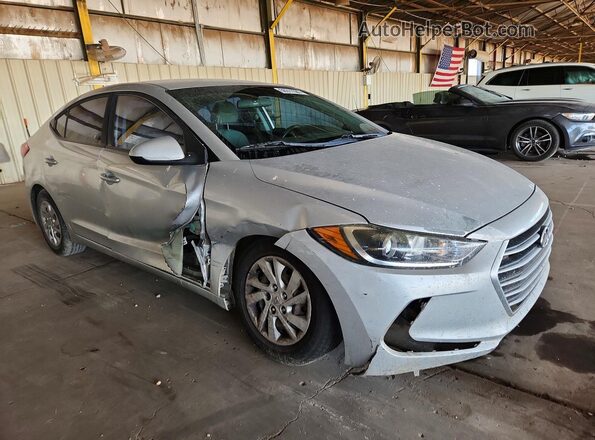 5NPD74LF3JH219155 2018 HYUNDAI ELANTRA Silver Delantero derecho