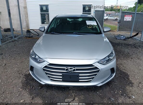 5NPD74LF3JH275788 2018 HYUNDAI ELANTRA Silver Սարքավորումների վահանակի տեսք