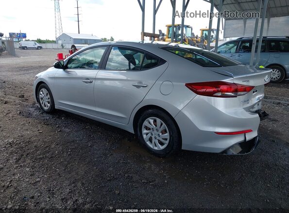 5NPD74LF3JH275788 2018 HYUNDAI ELANTRA Silver Հետևի ձախ