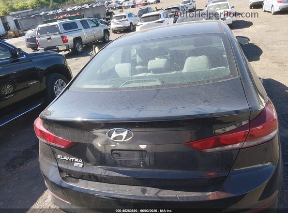 5NPD74LF3JH296494 2018 HYUNDAI ELANTRA Black 