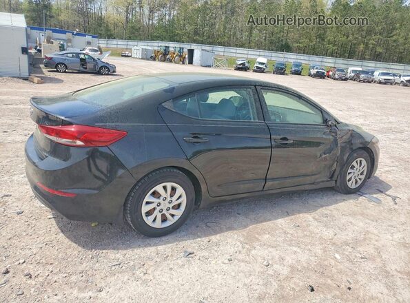 5NPD74LF3JH354586 2018 HYUNDAI ELANTRA Black 