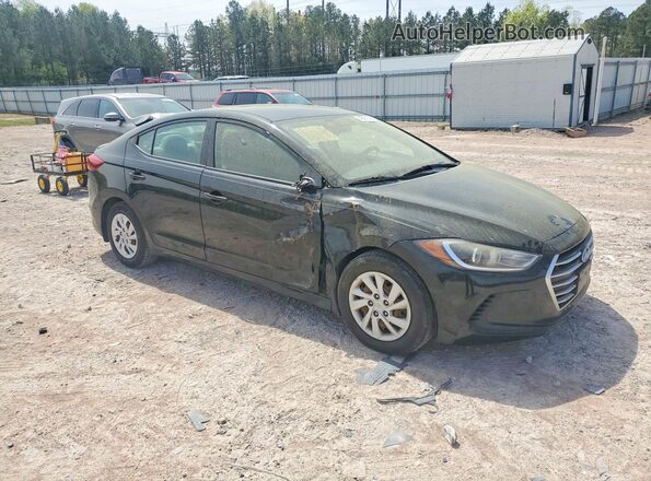 5NPD74LF3JH354586 2018 HYUNDAI ELANTRA Black 