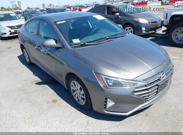 5NPD74LF3KH424962 2019 HYUNDAI ELANTRA Silver 