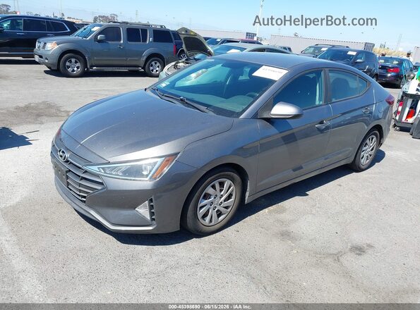 5NPD74LF3KH424962 2019 HYUNDAI ELANTRA Silver 