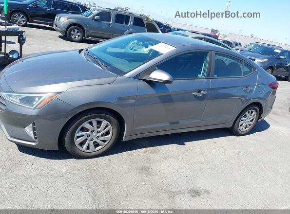 5NPD74LF3KH424962 2019 HYUNDAI ELANTRA Silver 