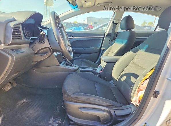 5NPD74LF3KH433323 2019 HYUNDAI ELANTRA Silver Սալոնի դիմացի տեսք
