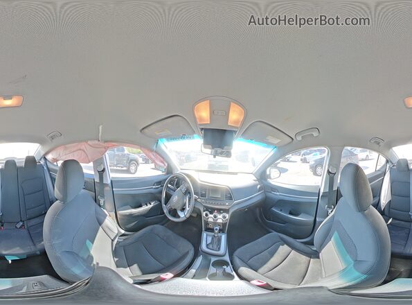 5NPD74LF3KH433323 2019 HYUNDAI ELANTRA Silver Սալոնի 360 աստիճան տեսք