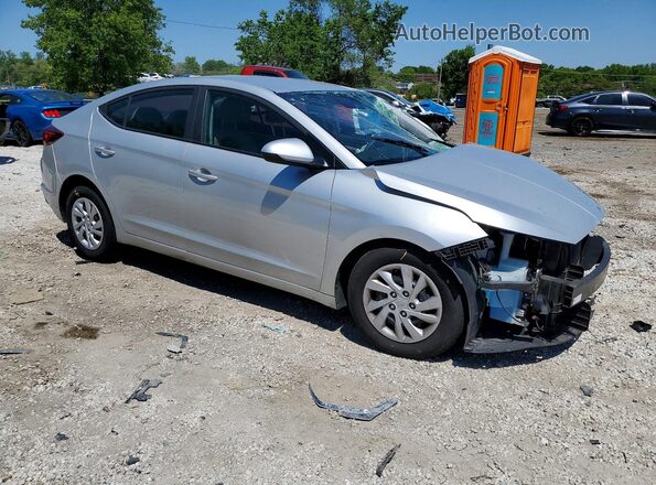 5NPD74LF3KH439428 2019 HYUNDAI ELANTRA Silver წინა მარჯვენა