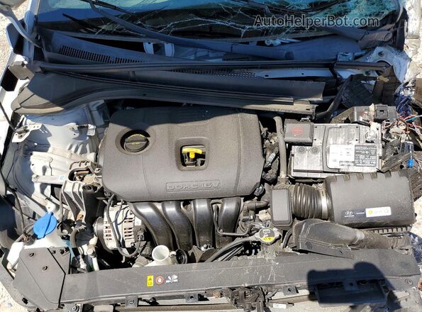 5NPD74LF3KH439428 2019 HYUNDAI ELANTRA Silver უკანა სალონის ხედი