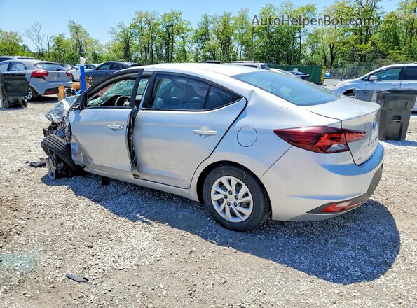 5NPD74LF3KH439428 2019 HYUNDAI ELANTRA Silver უკანა მარცხენა
