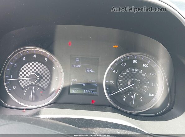 5NPD74LF3KH456746 2019 HYUNDAI ELANTRA Blue Vista de los asientos traseros