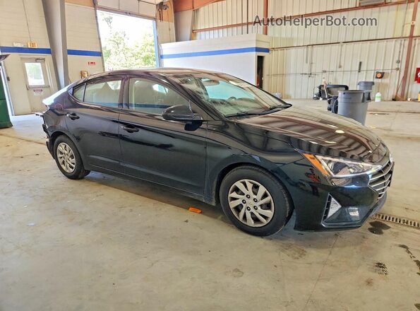 5NPD74LF3KH480349 2019 HYUNDAI ELANTRA Black Przód prawy