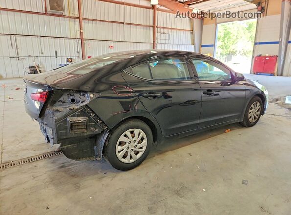 5NPD74LF3KH480349 2019 HYUNDAI ELANTRA Black Tył prawy