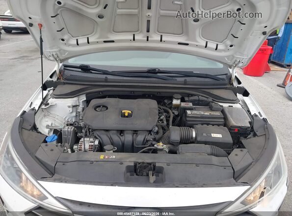 5NPD74LF3KH493733 2019 HYUNDAI ELANTRA White Вид ззаду