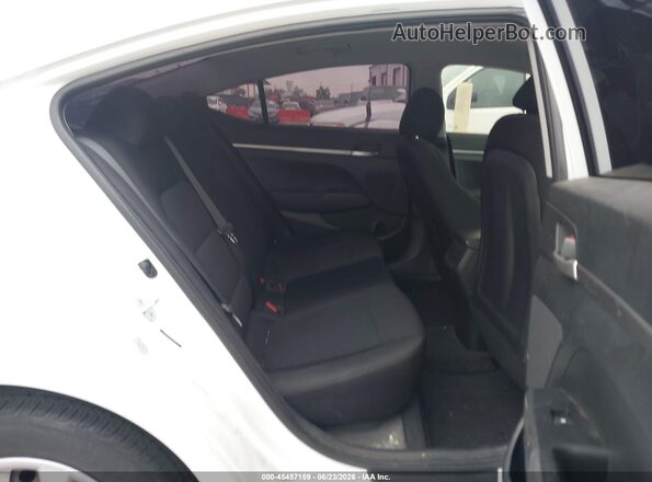 5NPD74LF3KH493733 2019 HYUNDAI ELANTRA White Вид наклейки з VIN-кодом