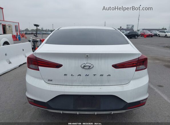 5NPD74LF3KH493733 2019 HYUNDAI ELANTRA White 
