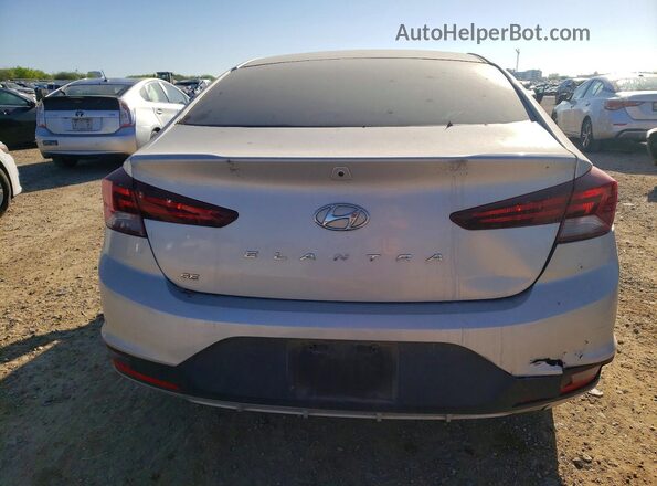 5NPD74LF3LH500391 2020 HYUNDAI ELANTRA Silver უკანა ხედი
