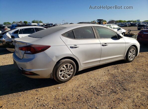 5NPD74LF3LH500391 2020 HYUNDAI ELANTRA Silver უკანა მარჯვენა