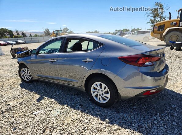 5NPD74LF3LH522889 2020 HYUNDAI ELANTRA Gray 