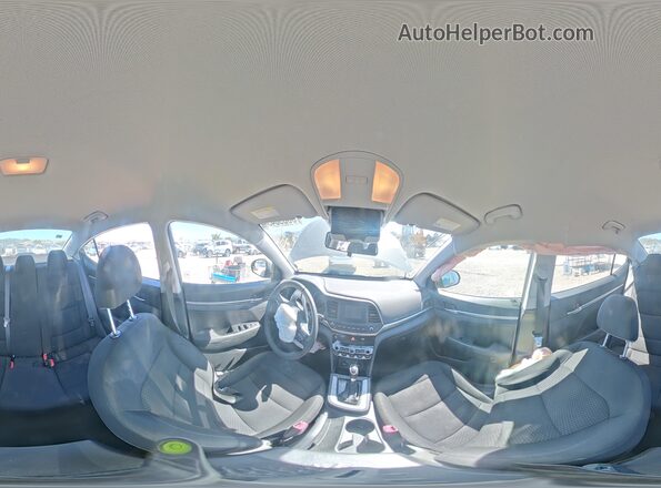 5NPD74LF3LH522889 2020 HYUNDAI ELANTRA Gray 