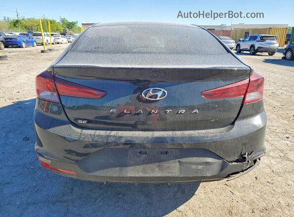 5NPD74LF3LH527302 2020 HYUNDAI ELANTRA Black Rear view