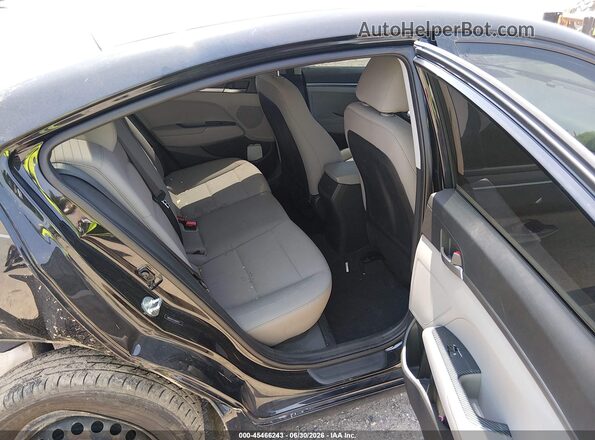 5NPD74LF3LH529731 2020 HYUNDAI ELANTRA Black Widok naklejki z numerem VIN