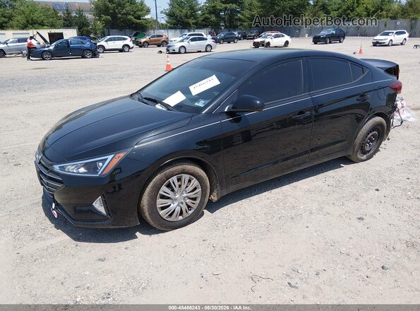 5NPD74LF3LH529731 2020 HYUNDAI ELANTRA Black Przód lewy
