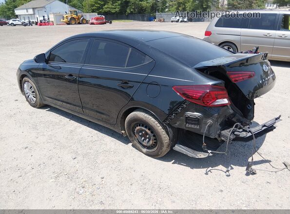 5NPD74LF3LH529731 2020 HYUNDAI ELANTRA Black Tył lewy
