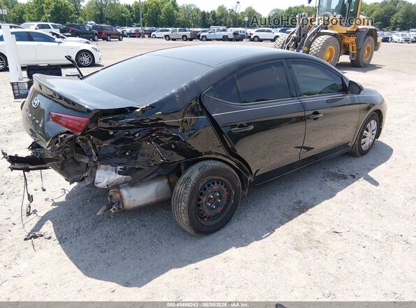 5NPD74LF3LH529731 2020 HYUNDAI ELANTRA Black Tył prawy