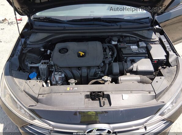 5NPD74LF3LH529731 2020 HYUNDAI ELANTRA Black Widok z tyłu