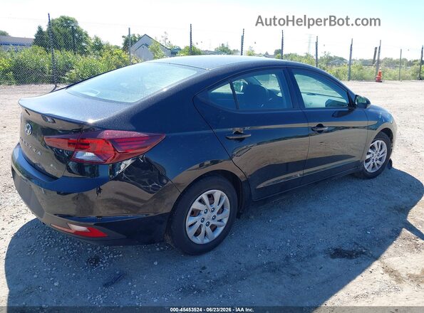 5NPD74LF3LH537764 2020 HYUNDAI ELANTRA Black Задня права чверть