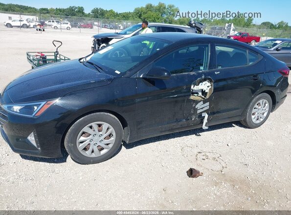 5NPD74LF3LH537764 2020 HYUNDAI ELANTRA Black Передня ліва чверть
