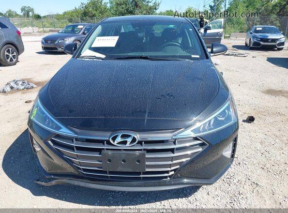 5NPD74LF3LH537764 2020 HYUNDAI ELANTRA Black Вид задньої частини салону