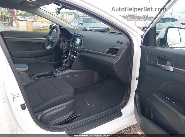 5NPD74LF3LH601429 2020 HYUNDAI ELANTRA White Vista interior delantera