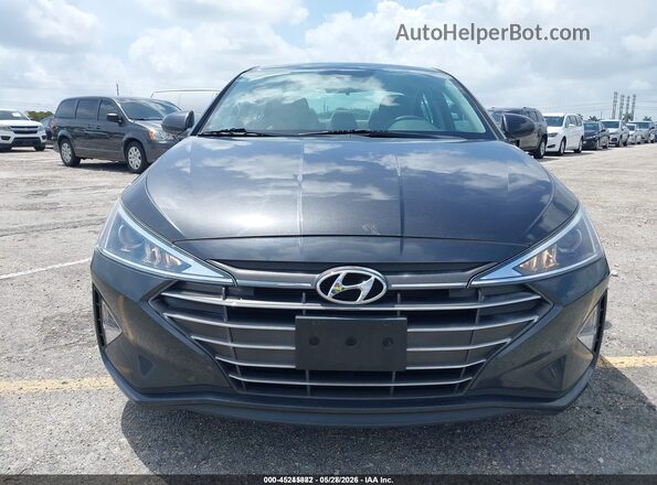 5NPD74LF3LH601608 2020 HYUNDAI ELANTRA Gray წინა ხედი