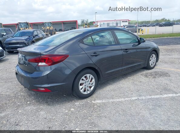 5NPD74LF3LH601608 2020 HYUNDAI ELANTRA Gray უკანა მარჯვენა