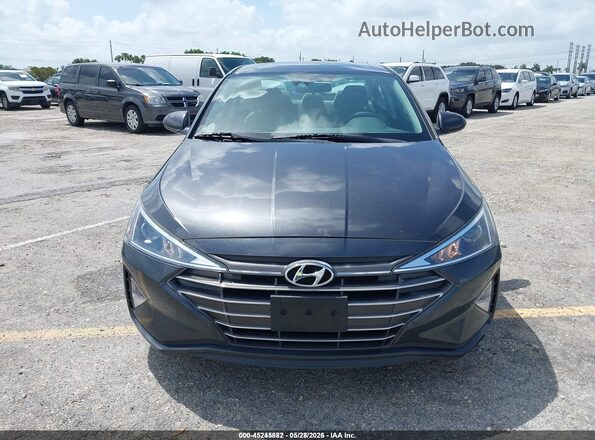 5NPD74LF3LH601608 2020 HYUNDAI ELANTRA Gray ხელსაწყოთა პანელის ხედი