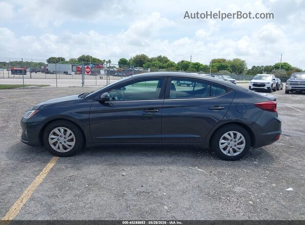 5NPD74LF3LH601608 2020 HYUNDAI ELANTRA Gray სალონის 360-გრადუსიანი ხედი