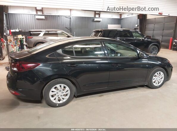 5NPD74LF3LH606968 2020 HYUNDAI ELANTRA Black წინა ხედი