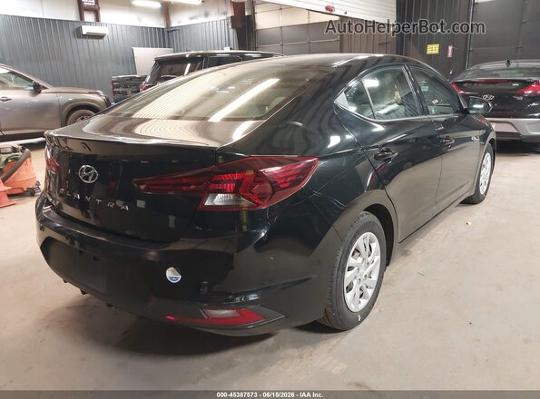 5NPD74LF3LH606968 2020 HYUNDAI ELANTRA Black უკანა მარჯვენა