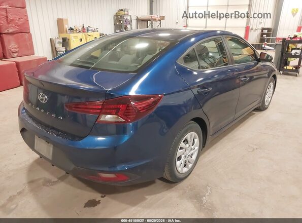 5NPD74LF3LH610857 2020 HYUNDAI ELANTRA Blue 