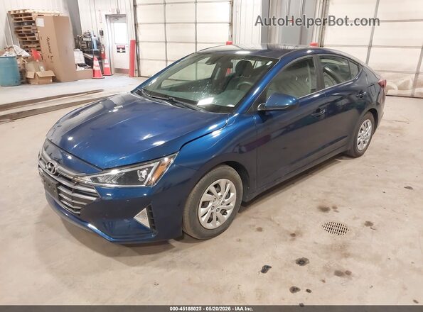 5NPD74LF3LH610857 2020 HYUNDAI ELANTRA Blue 