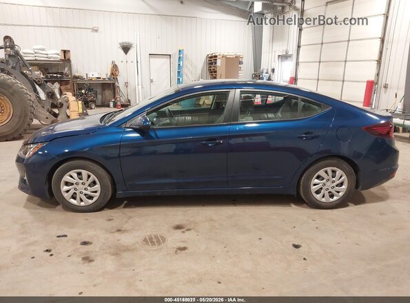 5NPD74LF3LH610857 2020 HYUNDAI ELANTRA Blue 